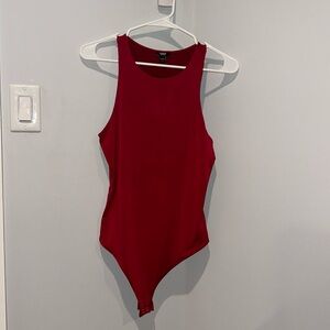 Express Red bodysuit